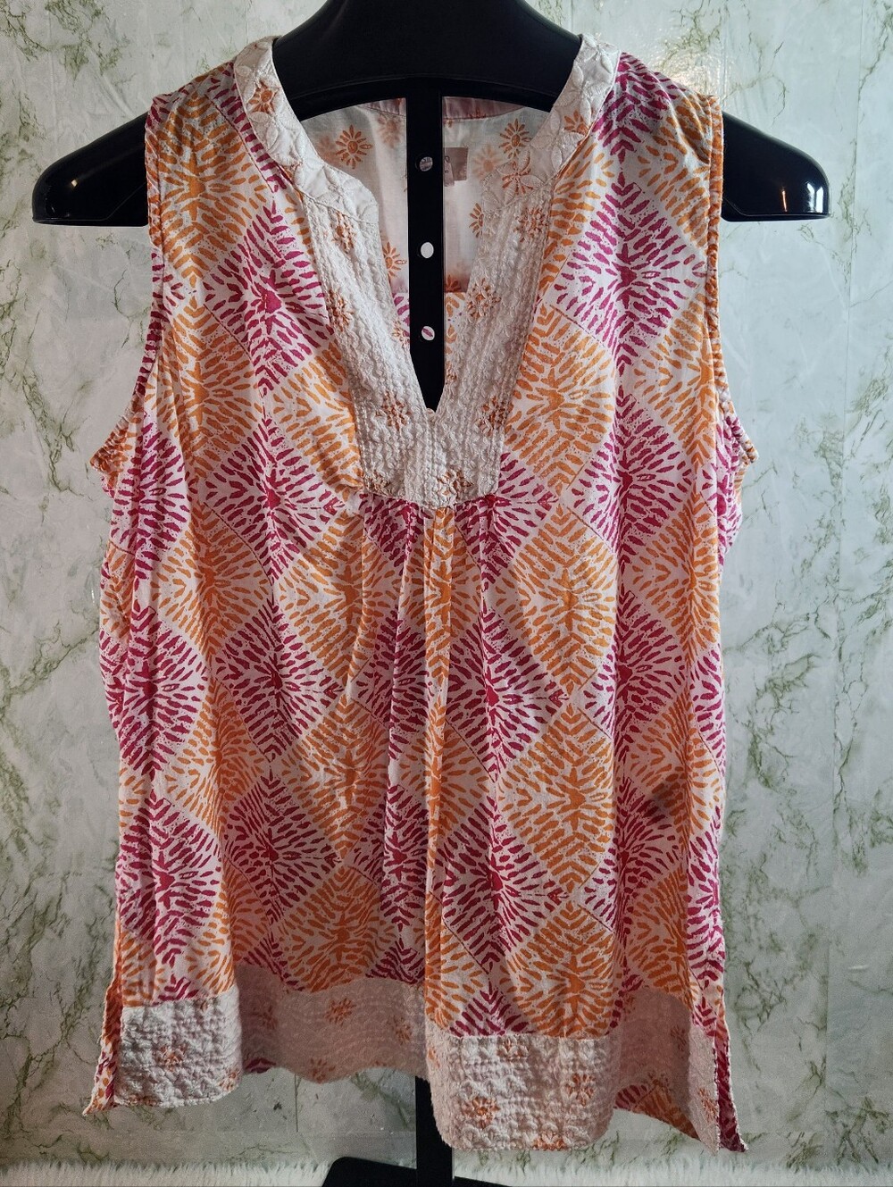 SIGRID OLSEN Cotton Sleeveless Top